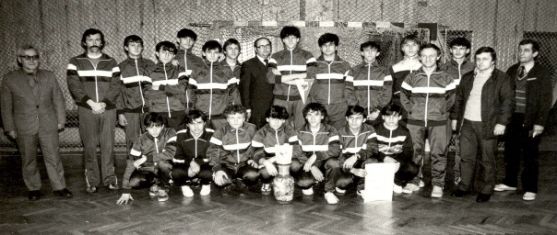 Kadra GOZPN Gorzów Wlkp. – zwycięzca turnieju o Puchar Prezydenta Gorzowa Wlkp. w roku 1985 (trener Kadry Jerzy Wandelt)